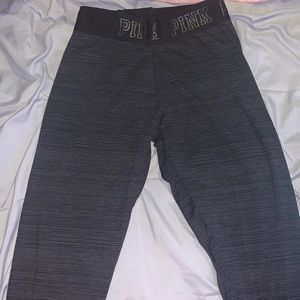 Pink Knee Stopped Leggings